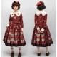 Cherry Bomb InkBlot Test Rorschach 2.0 Long One Piece(Reservation/2 Colours/Full Payment Without Shipping)
